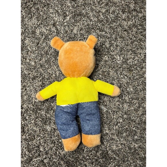 Mini Arthur Plush Toy 6” – Vintage PBS Kids Stuffed Animal – Preowned - Picture 2 of 2